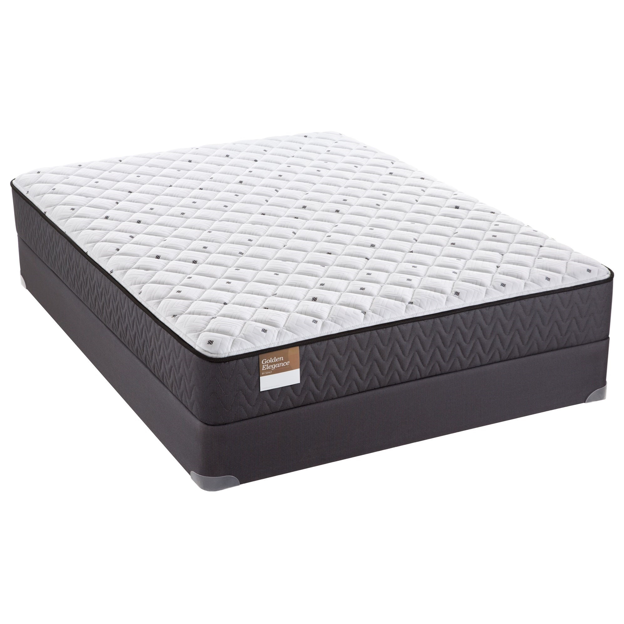 Sealy S2 Plush Queen 10" Plush Mattress and SupportFlex™ Foundation